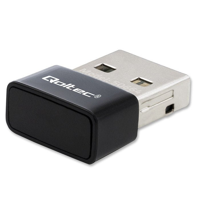 EAN 5901878506647 - Qoltec 50664 punto de acceso inalámbrico 650 Mbit/s Negro imagen 6