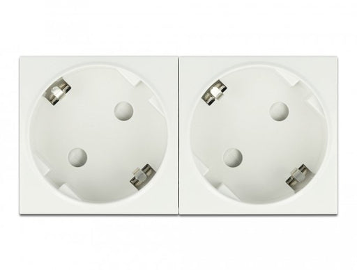 EAN 4043619814268 - DeLOCK Easy 45 toma de corriente CEE 7/3 Blanco imagen 2