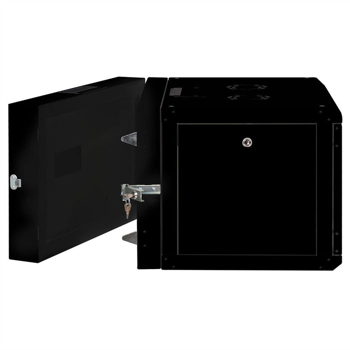 EAN 7630049601833 - ROLINE 26.21.0180 armario rack 7U Bastidor de pared Negro imagen 3