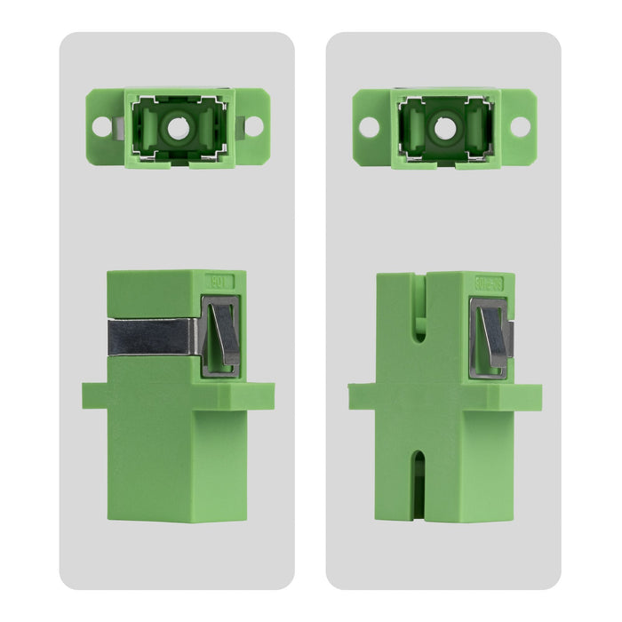 EAN 65030937504 - StarTech.com SIMPLEXSCAPCF adaptador de fibra óptica 10 pieza(s) Verde imagen 4