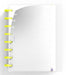 EAN 8422951072219 - CARCHIVO 66017080 cuaderno y block A5 80 hojas Amarillo, Negro imagen 3