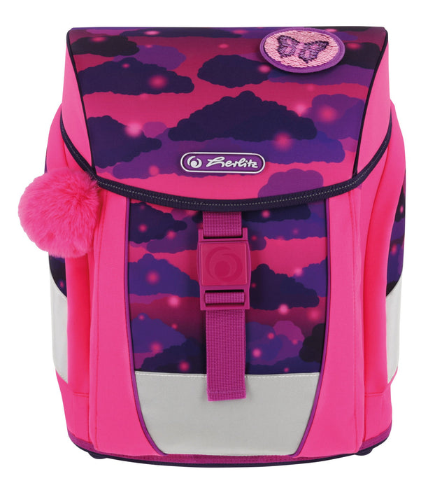 EAN 4008110370668 - Herlitz FiloActive DIN Plus Magic juego de mochila escolar Chica Poliéster Rosa, Púrpura imagen 2