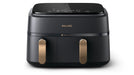EAN 8720389032998 - Philips 3000 series NA352/00 freidora 9 L Independiente 2750 W Freidora de aire caliente Negro, Bronce imagen 3