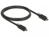 EAN 4043619837199 - DeLOCK 83719 cable USB USB 3.2 Gen 2 (3.1 Gen 2) 1 m USB C Negro imagen 1