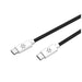 EAN 8021735207672 - Celly USBCUSBCCOTTBK cable USB 1,5 m USB C Negro, Blanco imagen 2