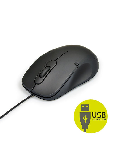 EAN 3567049009007 - Port Designs 900900 teclado Ratón incluido Oficina USB AZERTY Francés Negro imagen 2