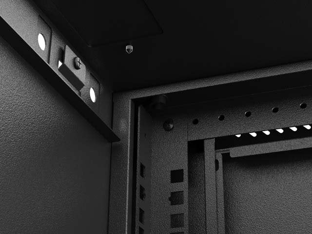 EAN 5901969447545 - Lanberg WF03-5312-10B armario rack 12U Bastidor de pared Negro imagen 11