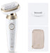 EAN 8700216963626 - Braun Silk-épil 9 Silk·épil 9 Flex 40 pinzas Oro, Blanco imagen 2