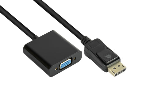 EAN 4014619603367 - Alcasa DP-AD11 adaptador de cable de vídeo 2 m DisplayPort VGA (D-Sub) Negro imagen 2