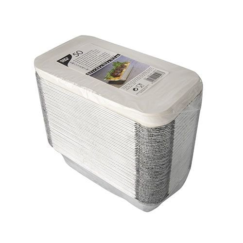 EAN 4002911145173 - Papstar 14517 contenedor desechable para comida Aluminio Plata imagen 3