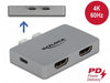 EAN 4043619641239 - DeLOCK 64123 base para portátil y replicador de puertos USB 3.2 Gen 1 (3.1 Gen 1) Type-C Gris imagen 2