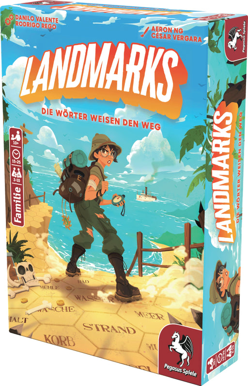 EAN 4250231741333 - Pegasus Spiele Landmarks 25 min Juego de mesa Familia imagen 2