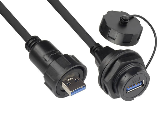 EAN 4014619709694 - Alcasa IC04-U303 cable USB USB 2.0 1 m USB A Negro imagen 1