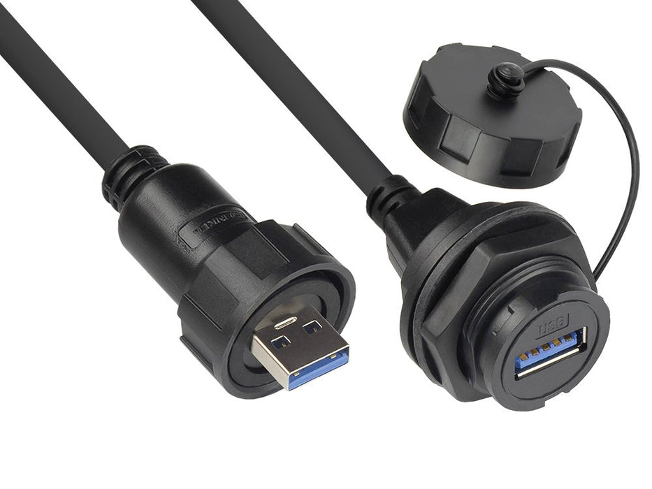 EAN 4014619709694 - Alcasa IC04-U303 cable USB USB 2.0 1 m USB A Negro imagen 1