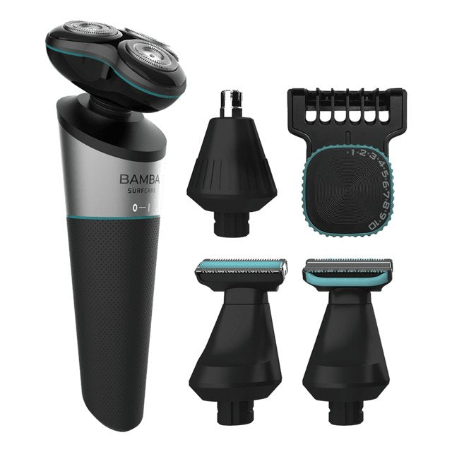 EAN 8435484043328 - Cecotec Bamba PrecisionCare Máquina de afeitar de rotación Recortadora Negro, Gris, Turquesa imagen 1