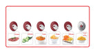 EAN 8710103590835 - Philips Viva Collection HR1388/80 picadora eléctrica de alimentos 200 W Negro, Rojo, Blanco imagen 3
