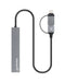 EAN 766623181006 - Manhattan 181006 hub de interfaz USB 3.2 Gen 1 (3.1 Gen 1) Type-A 5000 Mbit/s Gris imagen 4