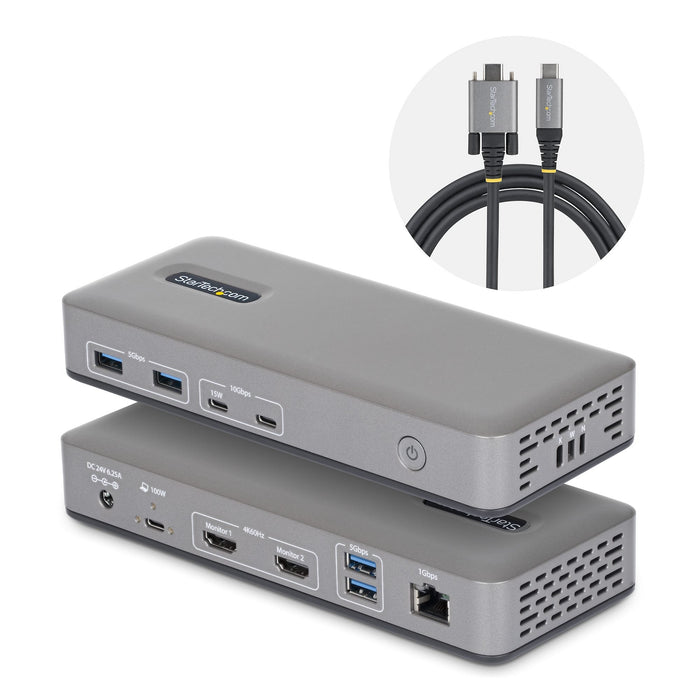EAN 0065030921756 - StarTech.com 196UE-USBC-DOCK base para portátil y replicador de puertos Alámbrico USB 3.2 Gen 2 (3.1 Gen  imagen 1