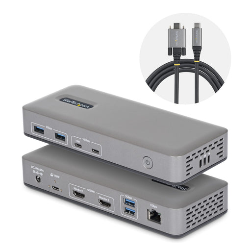 EAN 65030921756 - StarTech.com 196UE-USBC-DOCK base para portátil y replicador de puertos Alámbrico USB 3.2 Gen 2 (3.1 Gen 2) imagen 1