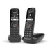 EAN 4250366854649 - Gigaset AS690 Duo Teléfono DECT/analógico Negro imagen 1