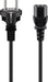EAN 4040849500985 - Goobay 50098 cable de transmisión Negro 2 m Enchufe tipo F IEC C13 imagen 1