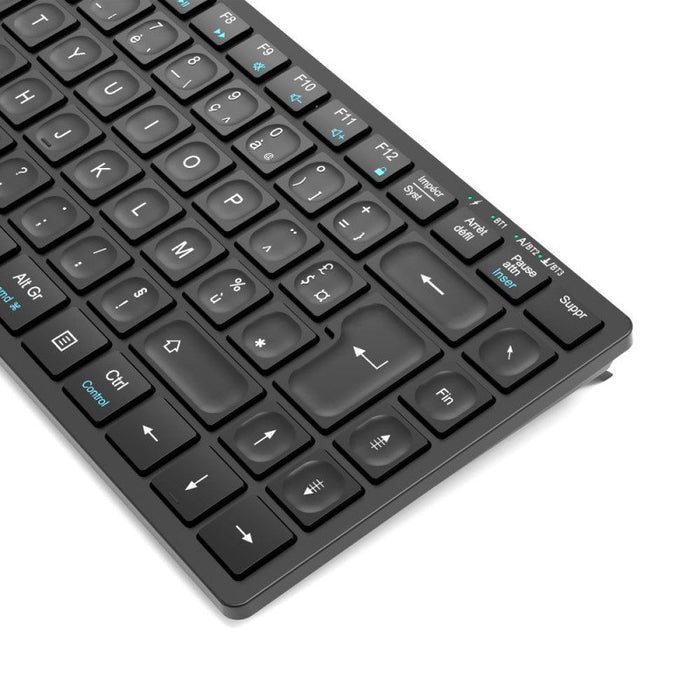 EAN 3567042030862 - Port Designs 911001FR teclado Hogar / Oficina RF Wireless + Bluetooth AZERTY Francés Negro imagen 4