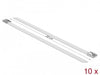 EAN 4043619188215 - DeLOCK 18821 presilla Acero Blanco 10 pieza(s) imagen 1