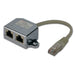 EAN 3700224717117 - MCL Dedoubleur ethernet blinde cable de red Metálico imagen 1