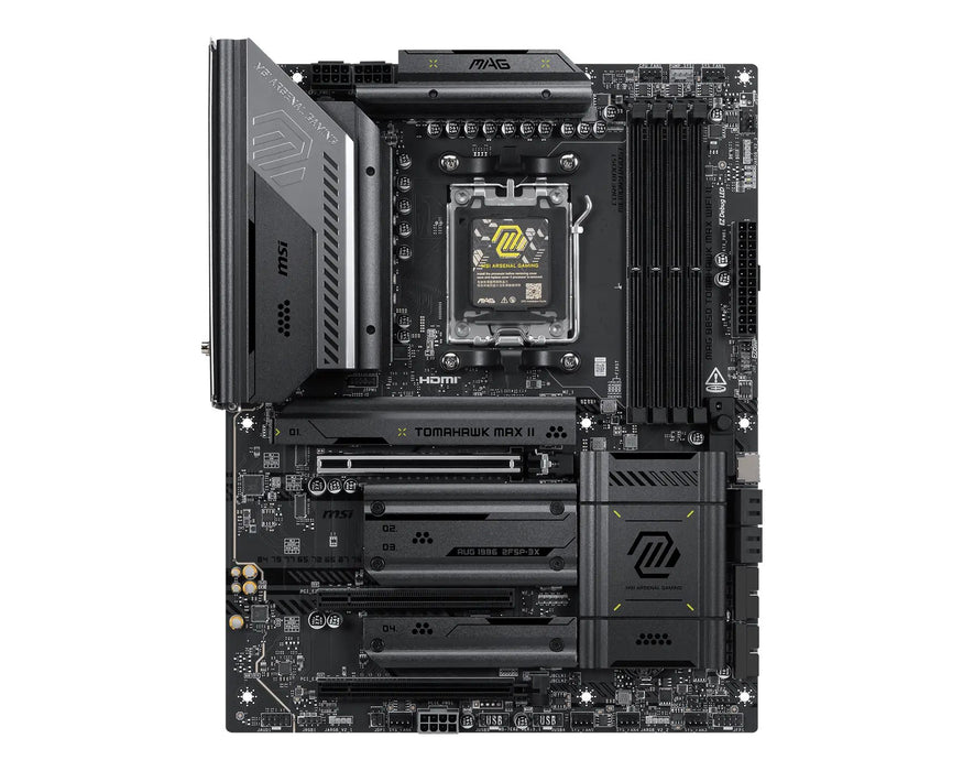 EAN 4711377424011 - MSI MAG B850 TOMAHAWK MAX WIFI II placa base AMD B850 Zócalo AM5 ATX imagen 1