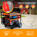 EAN 5905090330370 - Extralink EX.30370 motor-generador 5000 W 25 L Gas natural, Gas licuado del petróleo (LPG), Gasolina Negr imagen 20