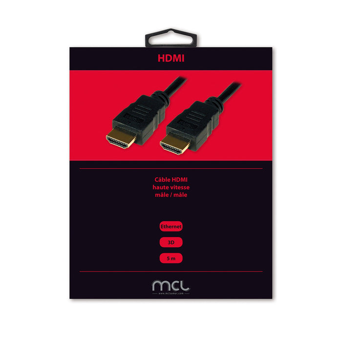 EAN 3700224753627 - MCL MC385EZ-5M cable HDMI HDMI tipo A (Estándar) Negro imagen 2