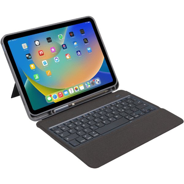 EAN 4260734840808 - DEQSTER 40-1018415 teclado para móvil QWERTZ Alemán USB + Bluetooth Negro imagen 2