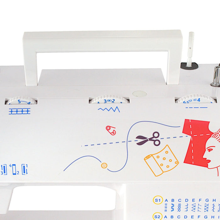 EAN 5902022181345 - Łucznik LAURA 555 máquina de coser Máquina de coser semiautomática Eléctrico imagen 14