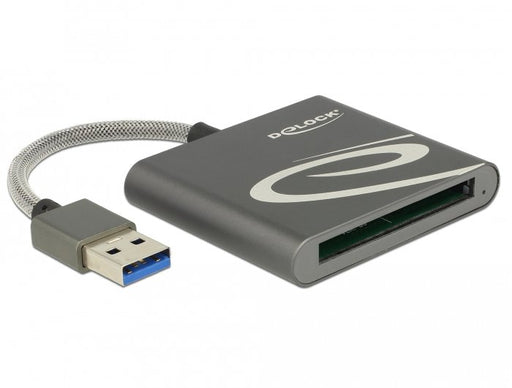 EAN 4043619915255 - DeLOCK 91525 lector de tarjeta USB 3.2 Gen 1 (3.1 Gen 1) Gris imagen 1
