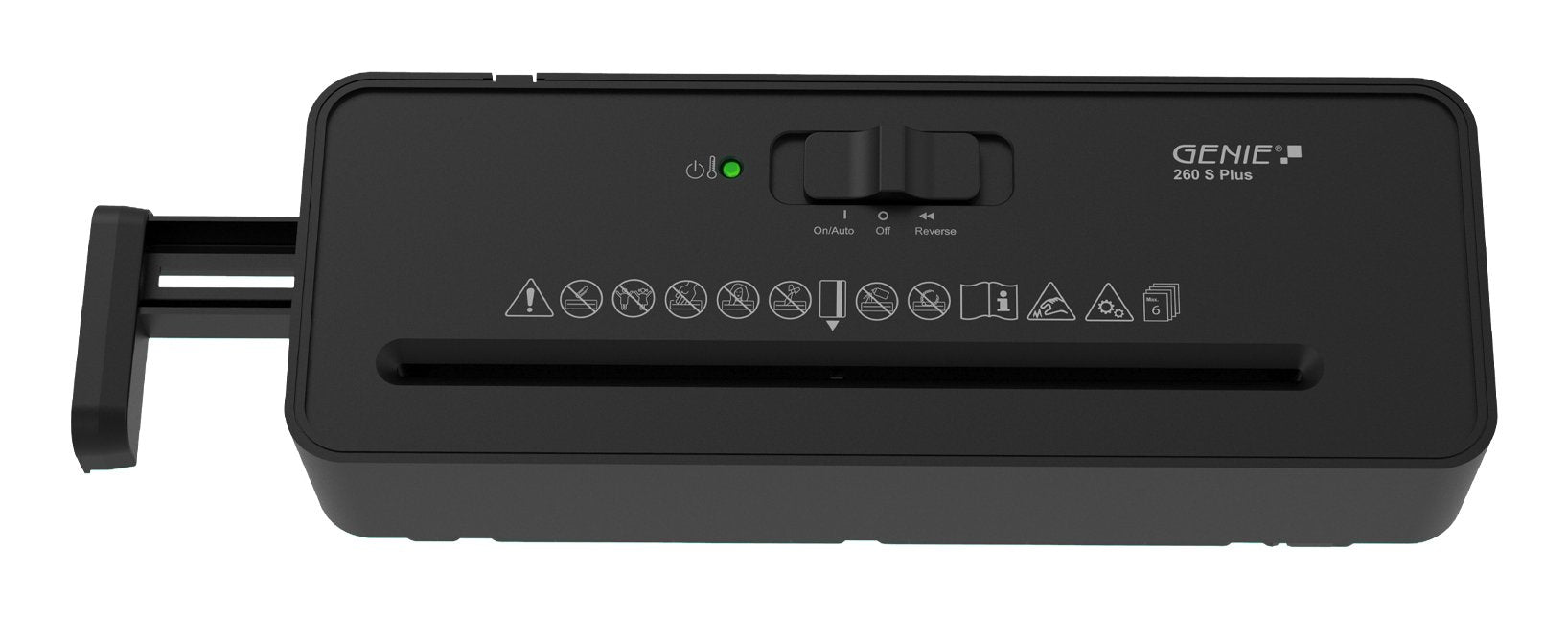 EAN 4030152956043 - Genie 260 S Plus triturador de papel Corte en tiras 72 dB 22 cm Negro imagen 1