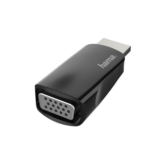 EAN 4047443437464 - Hama 00200344 cambiador de género para cable HDMI VGA Negro imagen 1