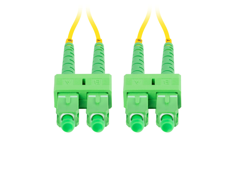 EAN 5901969430967 - Lanberg FO-SASA-SD11-0150-YE Cable de fibra óptica e InfiniBand 15 m SC Amarillo imagen 3