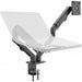 EAN 5812011000000 - Vision VFM-DAD/4 soporte para monitor 68,6 cm (27") Escritorio Negro imagen 3