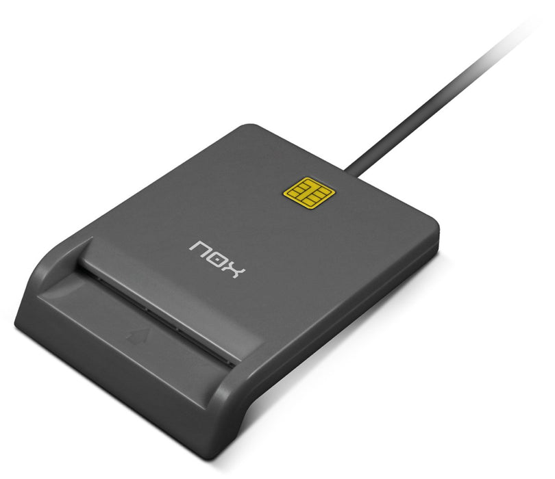EAN 8436587972485 - NOX Lite Card ID lector de tarjeta inteligente Interior USB USB 2.0 Negro imagen 1
