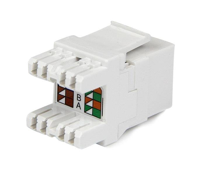 EAN 0065030848206 - StarTech.com C6KEY110SWH módulo de conector de red imagen 2