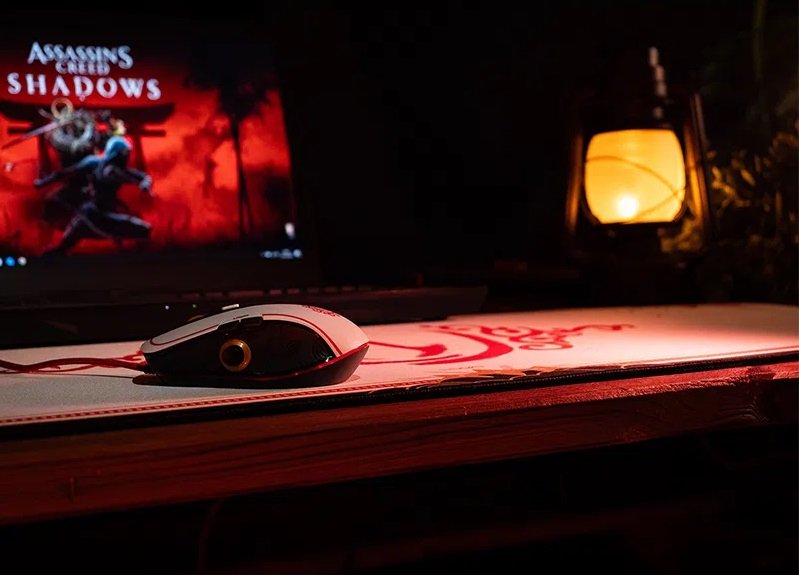 EAN 3760352730938 - Lexip Assassin’s Creed Shadows ratón Juego mano derecha USB tipo A Óptico 12000 DPI imagen 8