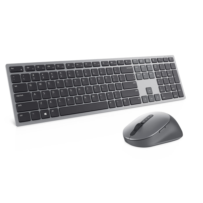 EAN 5397184357569 - DELL KM7321W teclado Ratón incluido Oficina RF Wireless + Bluetooth Ucranio Gris, Titanio imagen 7