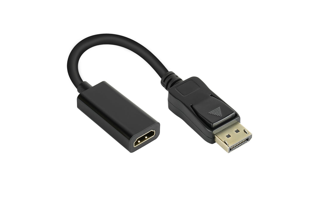 EAN 4014619603336 - Alcasa DP-AD08 adaptador de cable de vídeo 0,2 m DisplayPort HDMI Negro imagen 1
