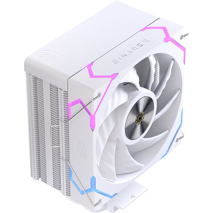 EAN 6977277369274 - Einarex EXAC-VT-100-R-W sistema de refrigeración para ordenador Procesador Refrigerador de aire 12 cm Bla imagen 8