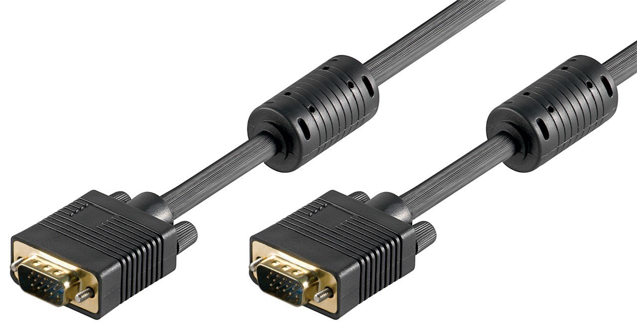 EAN 4040849930058 - Goobay 93005 cable VGA 0,8 m VGA (D-Sub) Negro imagen 1