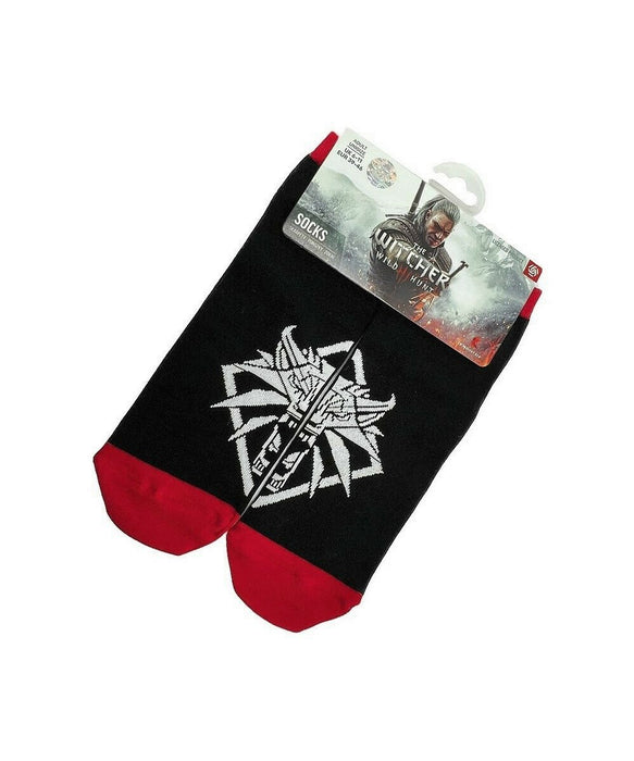 EAN 5908305243359 - Cenega The Witcher 3 Wolf Unisex Calcetines tobilleros Negro 1 par(es) imagen 1