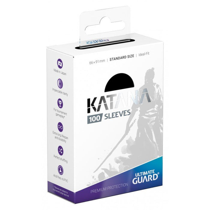 EAN 4260250073810 - ULTIMATE GUARD Katana Sleeves Standard Size Funda de tarjeta imagen 1