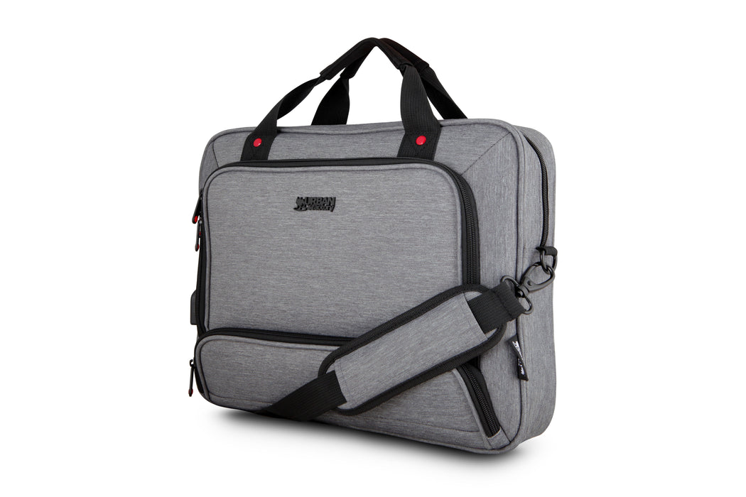 EAN 3760170859736 - Urban Factory Mixee 35,6 cm (14") Maletín Gris, Rosa imagen 2
