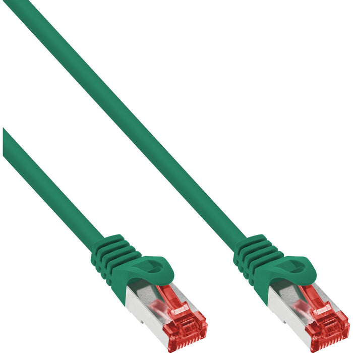 EAN 4043718231966 - InLine 76122G cable de red Verde 0,25 m Cat6 S/FTP (S-STP) imagen 1