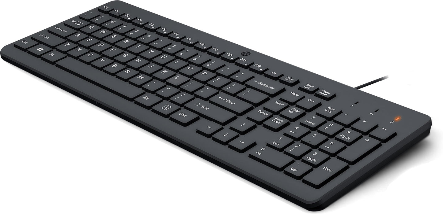 EAN 0196548244102 - HP 150 USB-A Wired Keyboard teclado Universal Negro imagen 11